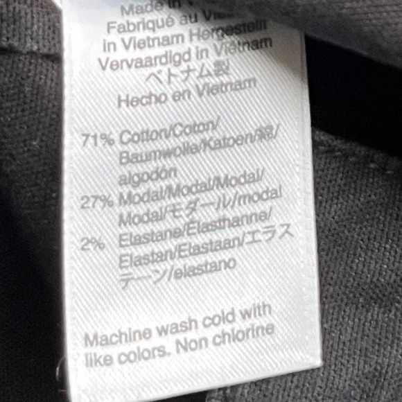 J.Crew Point Sur Wide Leg Crop Pants Black Womens 28 Petite - Picture 14 of 14